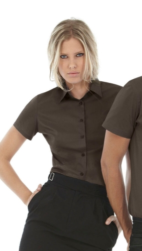 Bluzka Black Tie Elastane z krótkimi rękawami