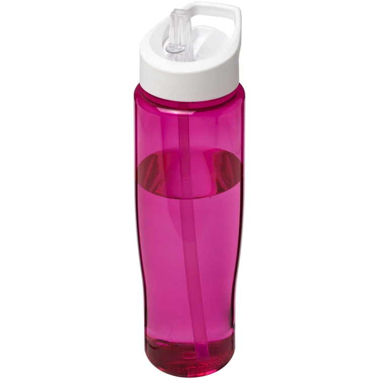 Bidon H2O Tempo® o pojemności 700 ml z wieczkiem z słomką