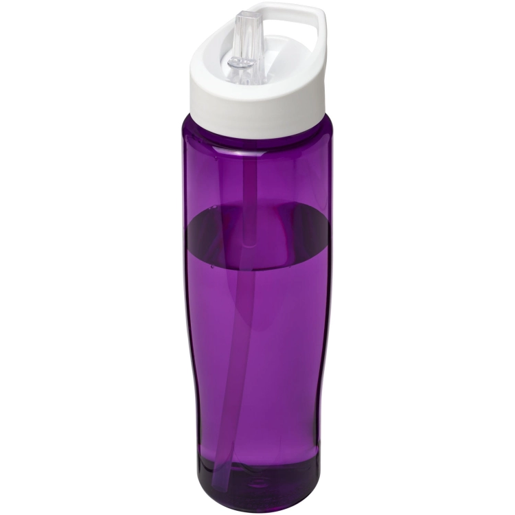 Bidon H2O Tempo® o pojemności 700 ml z wieczkiem z słomką