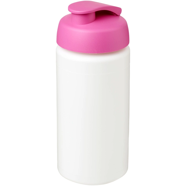 Bidon Baseline® Plus o pojemności 500 ml z wieczkiem zaciskowym i uchwytem