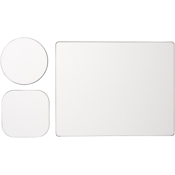 Podkładka pod mysz Brite-Mat® w zestawie z podkładkami pod kubek combo 1