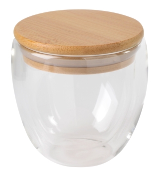 Dwuścienna szklanka BAMBOO 250ml