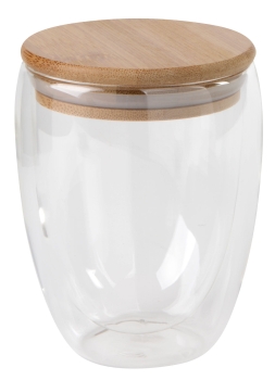 Dwuścienna szklanka BAMBOO 350ml