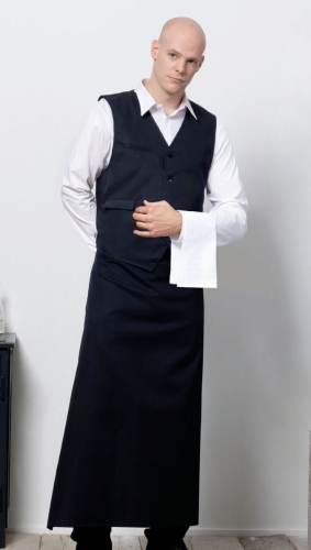 Długi fartuch kelnerski