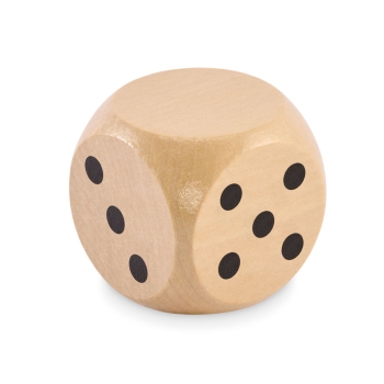Kostki do gry DADO 5 cm - drewno schima FSC