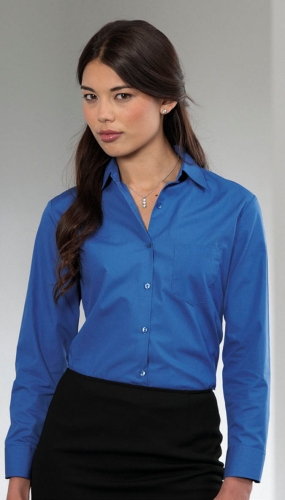 Bluzka z kieszonką z długimi rękawami