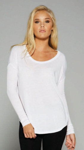 Podkoszulek z długim rękawem Flowy 2x1 Viscose