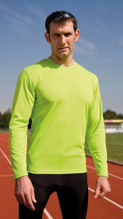 T-shirt Performance z długimi rękawami